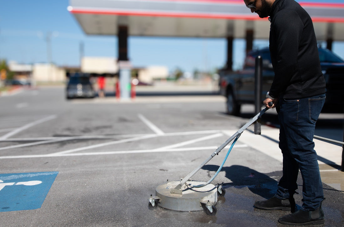 Convenience Store & Gas Station Cleaning – Pressure Washing Guide
