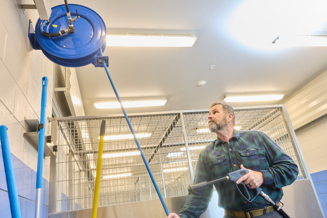 Benefits of Wall-Mounted Pressure Washer Systems